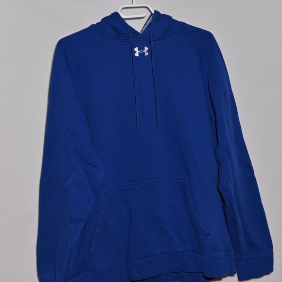 Vintage mid symbol under armour blue sweater - Picture 2 of 2